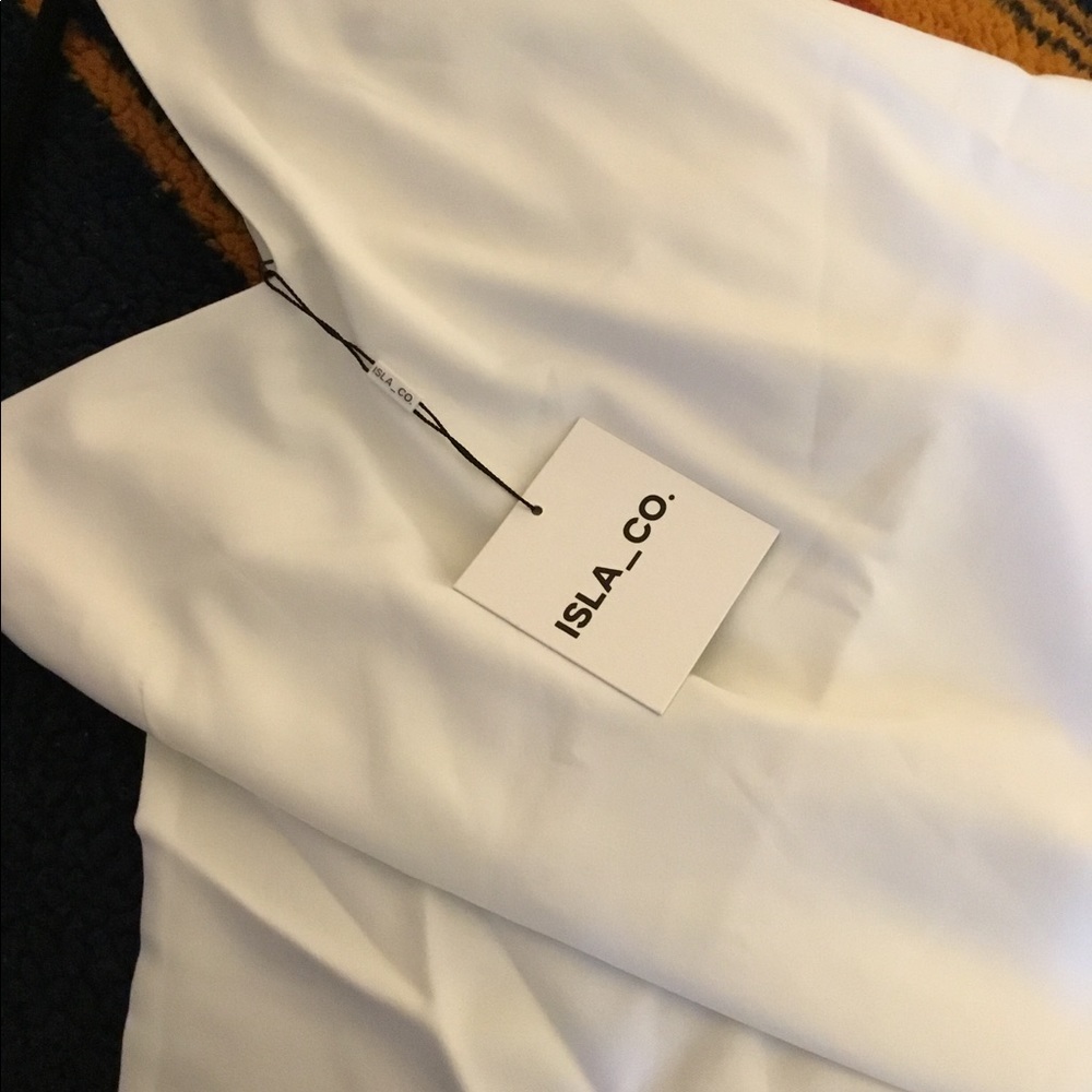 Isla_co. | Beautiful Slip dress Side panel White - Picture 2 of 4